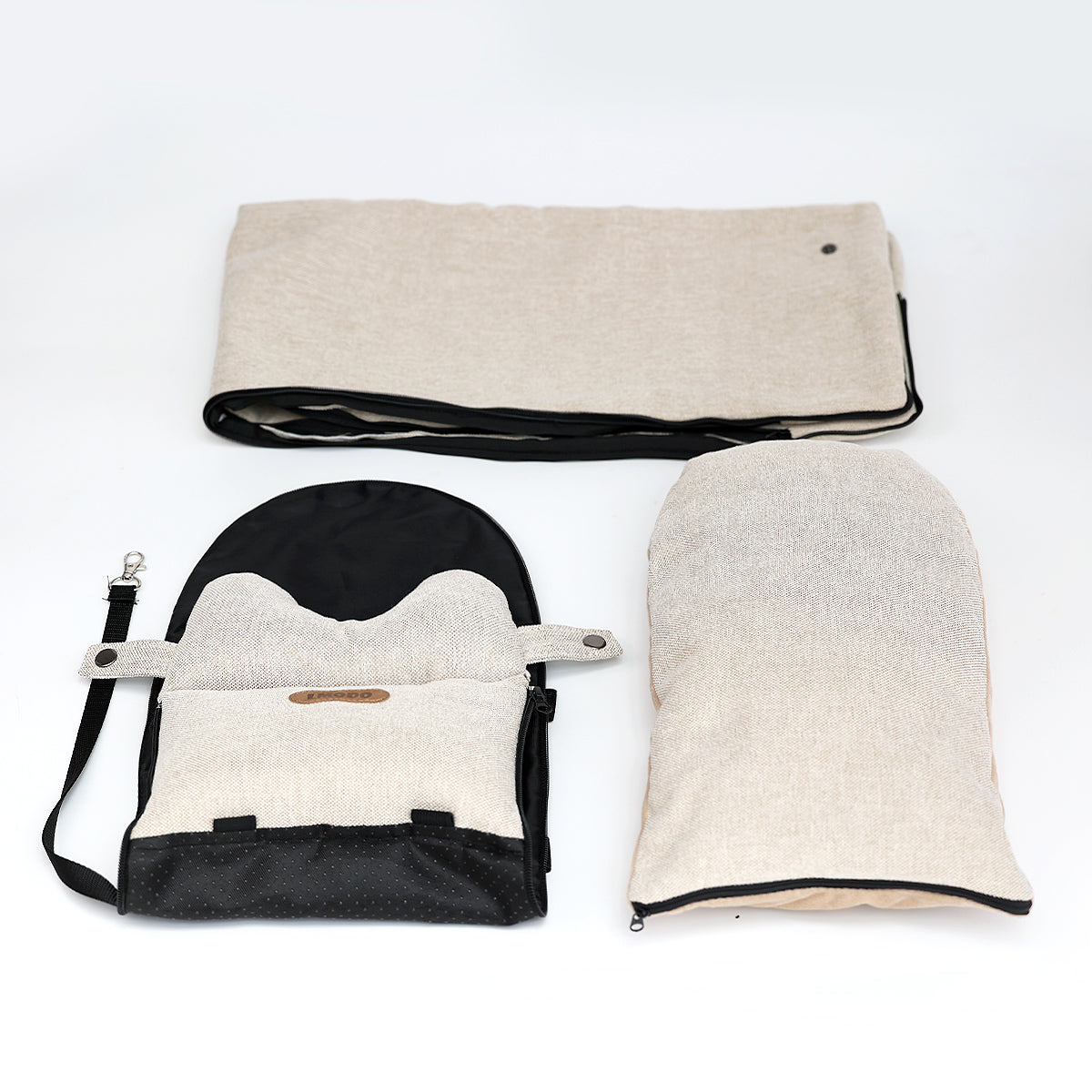 Lumii  Portable Travel Comfort Bed for Small Dogs & Cats