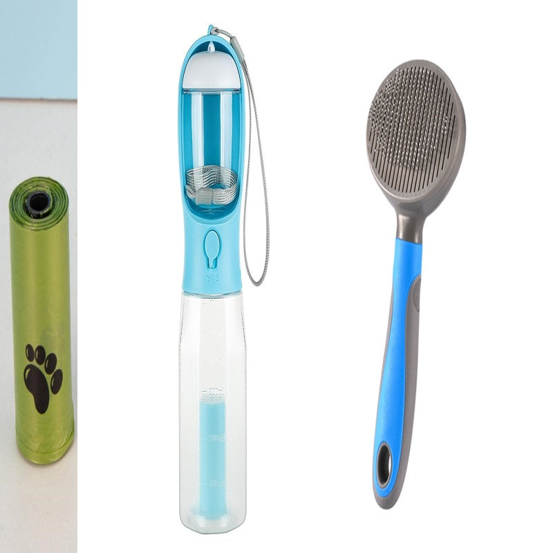 Lumii 3-in-1 Adventure Hydration Bottle for Dogs & Cats